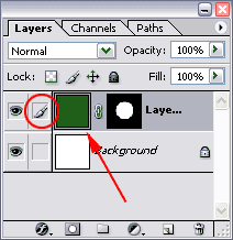 Non Active Layer Mask