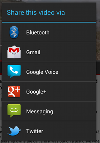 نمایش app chooser