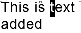 Selecting a single letter inside a text box with area type. Image © 2011 Photoshop Essentials.com