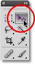 The Move Tool in Photoshop. Image © 2009 Photoshop Essentials.com
