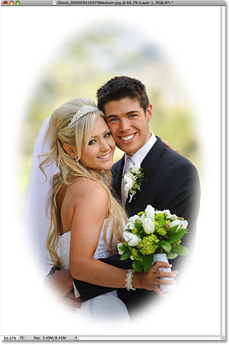 Photoshop classic vignette effect. Image © 2009 Photoshop Essentials.com