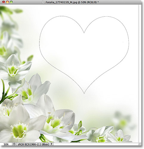 Drawing a shape in Photoshop. Image © 2011 Photoshop Essentials.com