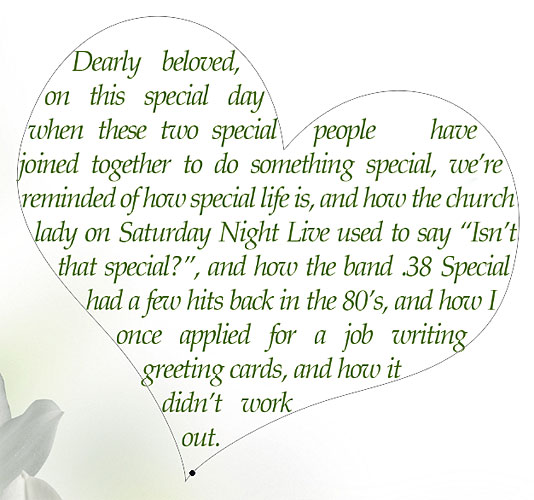 The shape outline is visible around the text. Image © 2011 Photoshop Essentials.com