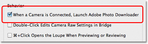 The Bridge CS5 Preferences. Image © 2011 Photoshop Essentials.com.