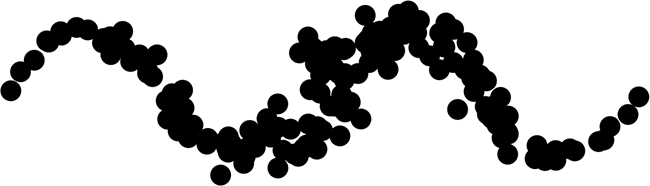 Controlling the Scatter and Count values for the brush stroke with pen pressure in Photoshop. Image © 2010 Photoshop Essentials.com