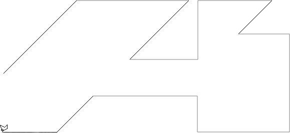 Drawing a selection with the Polygonal Lasso Tool in Photoshop. Image © 2009 Photoshop Essentials.com