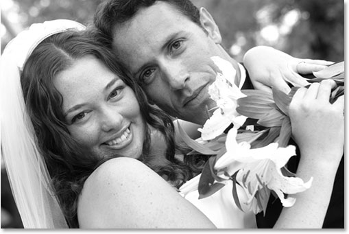 Photoshop black and white conversion. Image © 2008 Photoshop Essentials.com
