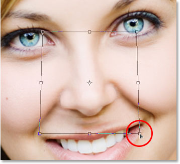 Adobe Photoshop photo editing and photo retouching tutorial image