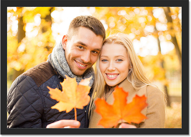 The second image is selected. Image © 2014 Photoshop Essentials.com.