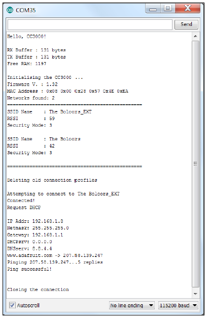 Serial Monitor