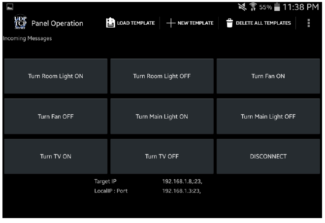 UDP TCP Server UDP TCP Server