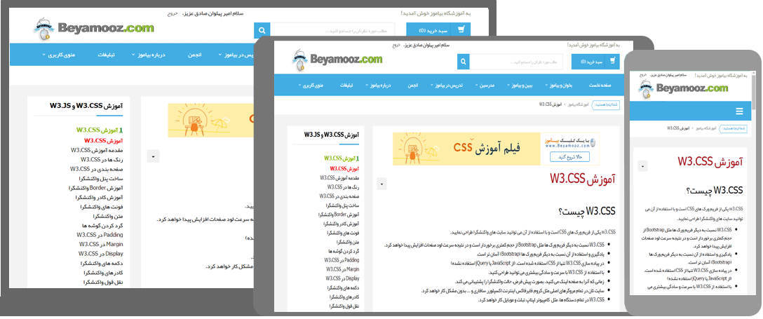 W3.CSS Responsive