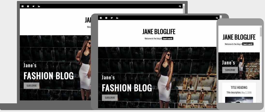 قالب آماده Fashion Blog