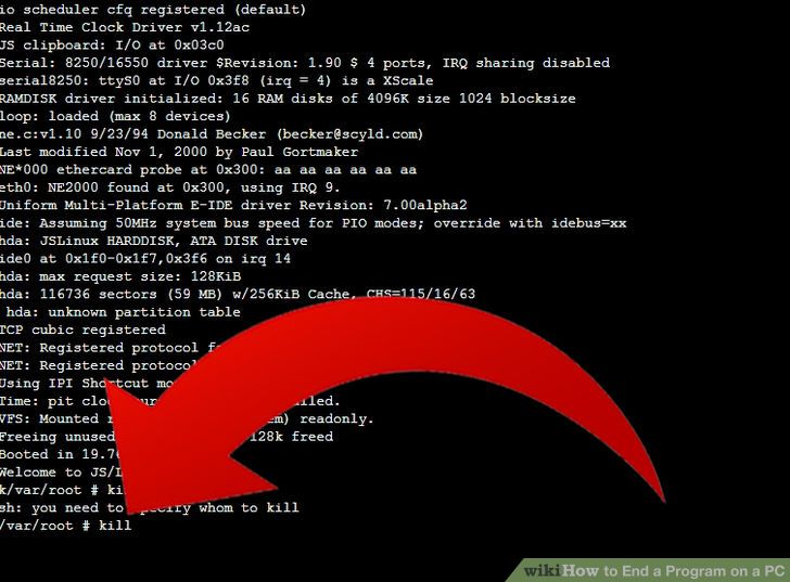 Image titled End a Program on a PC Step 1